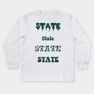 Michigan State Pack Kids Long Sleeve T-Shirt